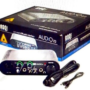 AUDiQ22 - 2 in 2 out USB Audio Interface